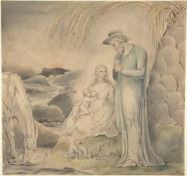 El descanso en la huida a Egipto (El reposo de la Sagrada Familia en Egipto)