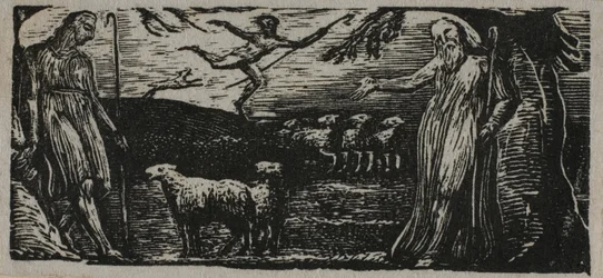 Thenot Remonstrates with Colinet, Lightfoot in Background, de The Pastorals of Virgil