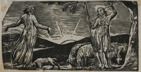 Thenot Reprocha a Colinet, de Las Pastorales de Virgilio