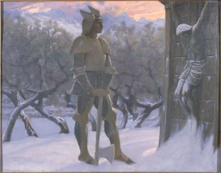 El huno y el crucifijo