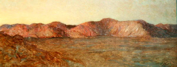 Desierto de El Kab, resplandor