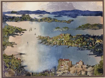Un Mar Cerrado (Puerto de Sídney), c.1895
