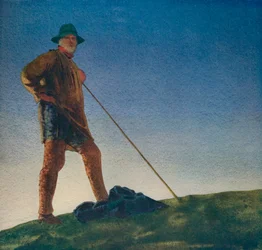 El pastor escucha los cañones al amanecer, c1910, c1932