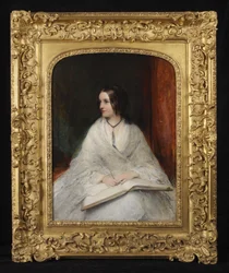 Retrato de Jane Fortescue Seymour, Sra. Coleridge, c.1862