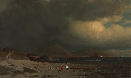 Costa del Labrador, c.1860 (óleo sobre lienzo)