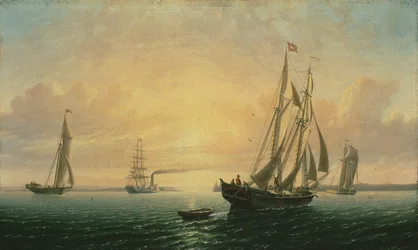 La goleta Jane de Bath, Maine, 1857