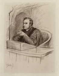 Archibald Hamilton Charteris, Profesor de Crítica Bíblica y Antigüedades Bíblicas (grabado)