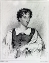 Reverendo Charles Robert Maturin, grabado por Henry Meyer, 1819