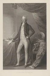Portret de William Pitt El Honorable Derecho. William Pitt (título sobre objeto)