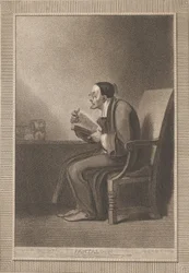 Pantalón: La sexta edad se convierte en el pantalón delgado y con zapatillas, Shakespeare, Como Y..., 1799