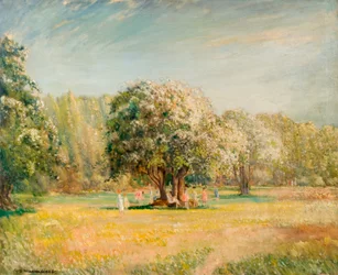 Tiempo de floración, Bosque de Epping, Essex