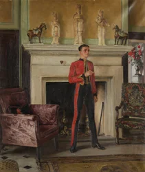 Salón en Warbrook, 1933