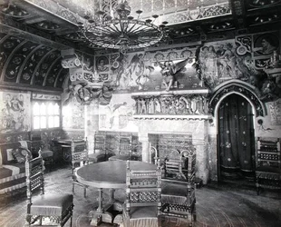 Comedor en la casa de William Burges