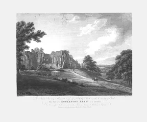 Abadía de Eggleston, c1782