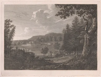 Fonthill como era antes de las alteraciones del Sr. Beckford