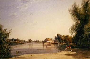 Un molino en el Sena