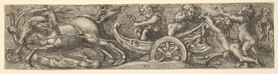 Un carro de concha de vieira, 1654