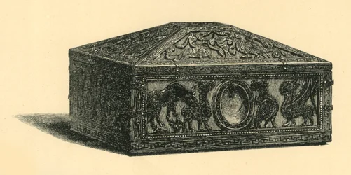 Cofre, c. 1180-1200, 1881