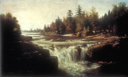 Pequeñas cascadas del río Passaic
