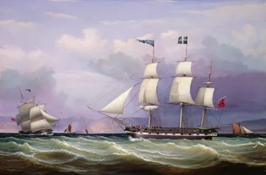 Barco Helen de 330 toneladas registrado construido en Greenock en 1819