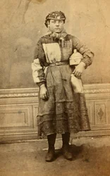 Trabajadores de la fábrica de hierro de Tredegar, Gales