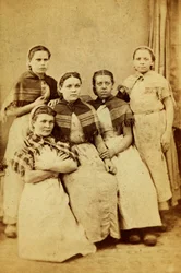 Trabajadores de la fábrica de hierro de Tredegar, Gales