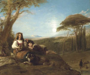 Escenas de Ave Maria cerca de Tivoli