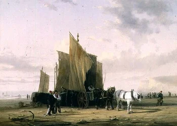 En la costa de Yarmouth (uno de un par)