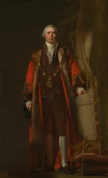 Charles Thorp como alcalde de Dublín, c. 1800