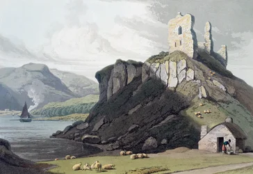Castillo de Aros, Isla de Mull, Escocia
