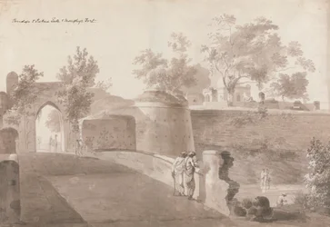 Puente y Puerta de Patna y Fuerte de Monghyr