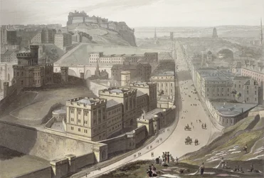 Edimburgo, desde Calton Hill, de 