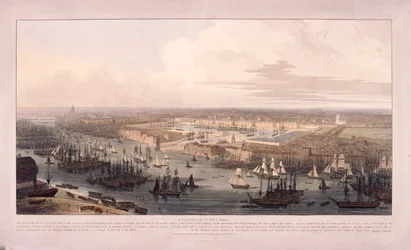 Muelles de Londres, 1803