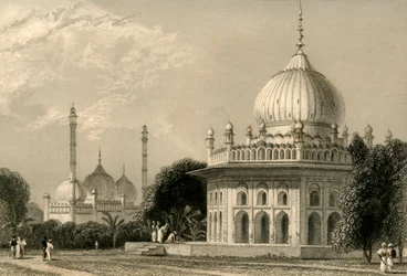 Mausoleo en Lucnon, 1835