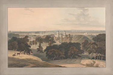 Lámina I: Londres desde Greenwich Park