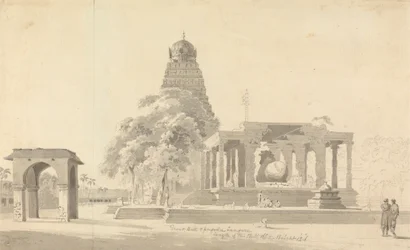 El Gran Toro y la Pagoda de Tanjore