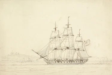 Barco de tres mástiles