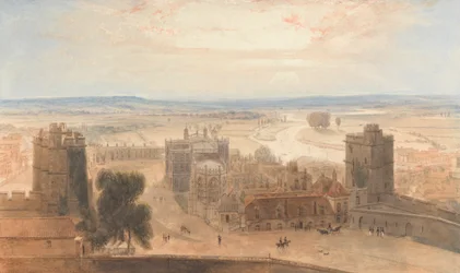 Vista desde la Torre Redonda, Castillo de Windsor