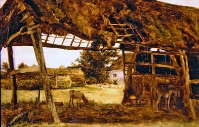 Viejo Cobertizo de Granja
