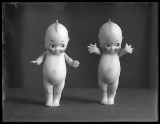 Pareja de muñecas Kewpie, hacia 1913