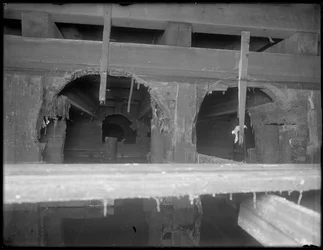 Vista Dentro del Alcantarillado de la Calle W. 129, Nueva York, c.1911