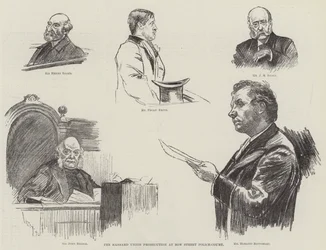 La acusación de la Unión Hansard en el Tribunal de Policía de Bow Street