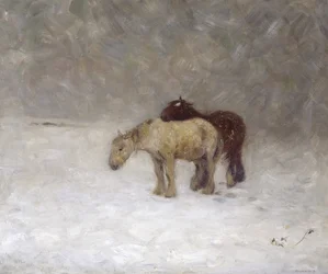 Una Tormenta de Nieve, c.1891