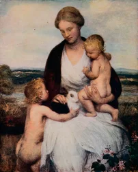 Mis pensamientos son mis hijos, c1900
