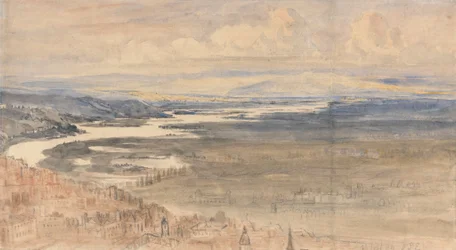 Una escena fluvial