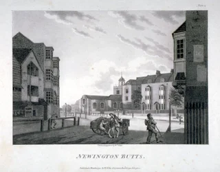 Newington Butts, Southwark, Londres, 1792