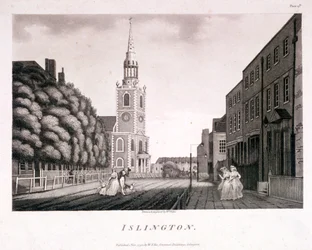 Santa María, Islington, Londres, 1792
