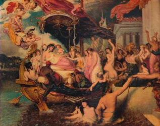 La llegada de Cleopatra a Cilicia, 1821