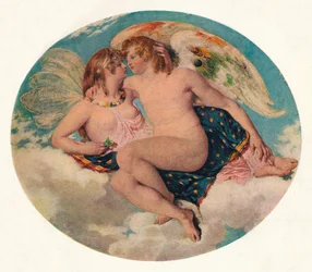 Cupido y Psique, siglo XIX