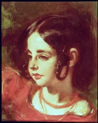Cabeza de una niña